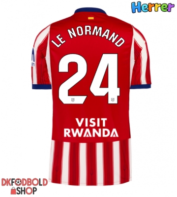 Atletico Madrid Robin Le Normand #24 Hjemmebanetrøje 2026-27 Kort ærmer Atletico Madrid Robin Le Normand #24 Hjemmebanetrøje 2026-27 Kort ærmer